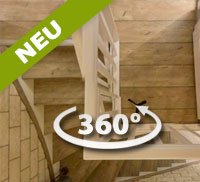 Referenzbild: renovierte Treppe mit HAFA Renovierungsstufen