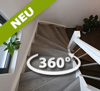 Referenzbild: renovierte Treppe mit HAFA Renovierungsstufen