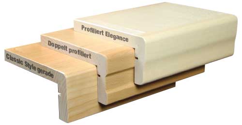 Treppenrenovierung profile massivholz
